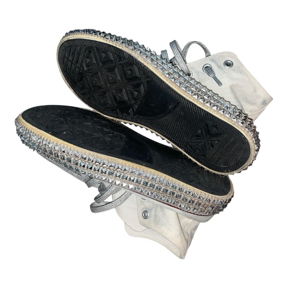 Nan-ku Couture x Free People studded and bejeweled sneakers Size US 8 - Picture 6 of 7